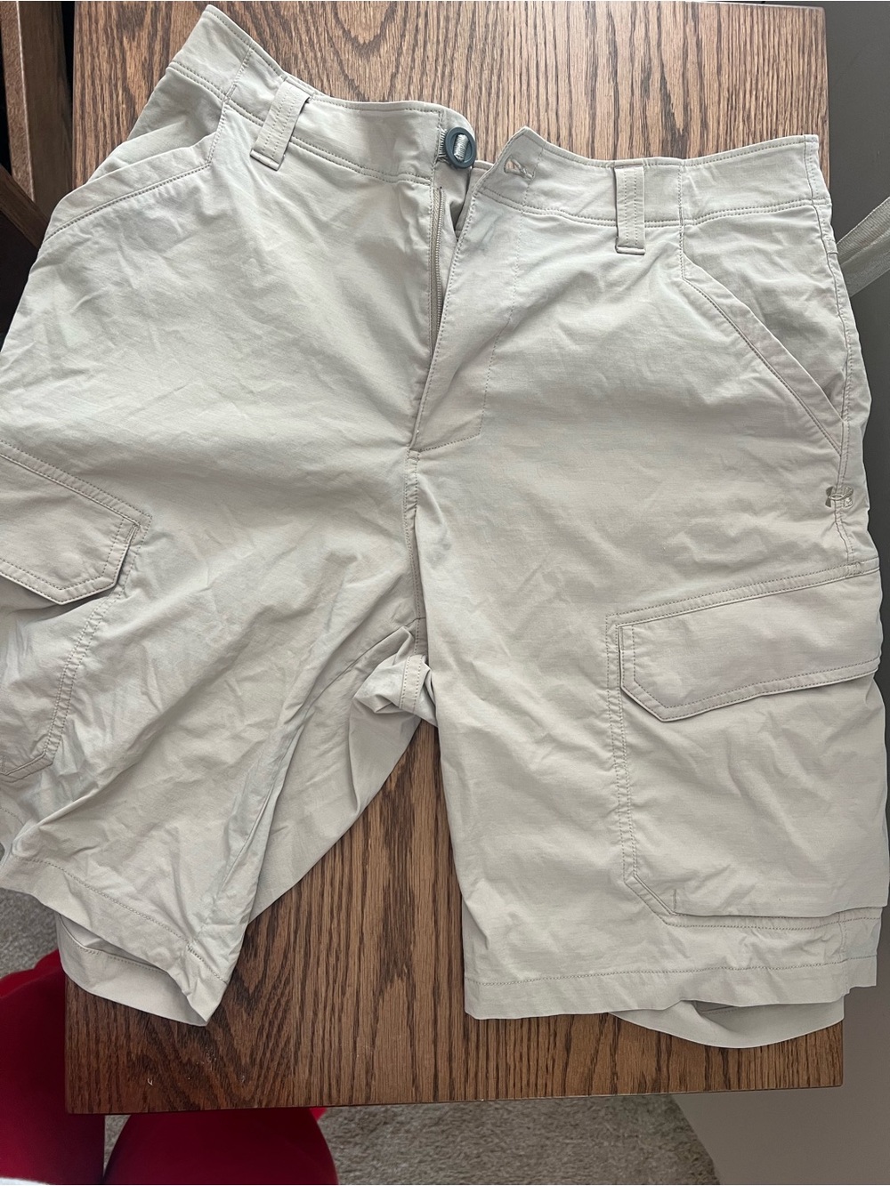 Under Armour Men's Cargo Shorts in Light Beige
